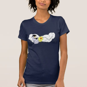 凧飛んでいるヴィンテージアートT子 Tシャツ