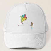 凧飛んでいる キャップ (正面)