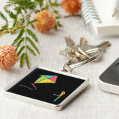 凧飛んでいる キーホルダー (側面)