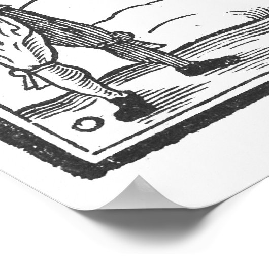 凧飛んでいる ポスター (角)