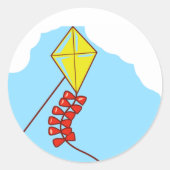 凧 ラウンドシール (正面)