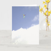凧#1 カード (黄色い花)
