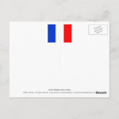 凱旋門パリフランス ポストカード (裏面)