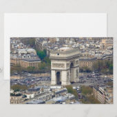 凱旋門パリフランス 便箋 (正面/裏面)