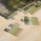 凱旋門付きのチュイルリー公園 ジグソーパズル (側面)