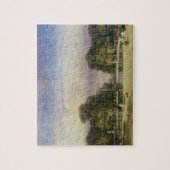 凱旋門付きのチュイルリー公園 ジグソーパズル (縦)