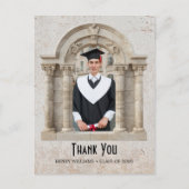 凱旋門卒業感謝ポストカード ポストカード (正面)