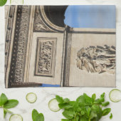 凱旋門 キッチンタオル (折り畳み)