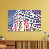 凱旋門 キャンバスプリント (インサイチュ (リビング))