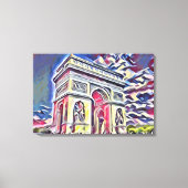 凱旋門 キャンバスプリント (正面)