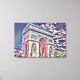 凱旋門 キャンバスプリント