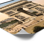 凱旋門,デ・レトワール,パリ,フランス ポスター (角)