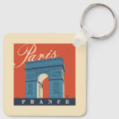 凱旋門 |フランス,パリ キーホルダー (裏面)