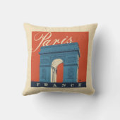 凱旋門 |フランス，パリ クッション (裏面)