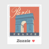 凱旋門 |フランス，パリ シール (シート)