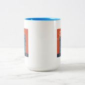 凱旋門 |フランス，パリ ツートーンマグカップ (中央)