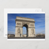 凱旋門 ポストカード (正面/裏面)