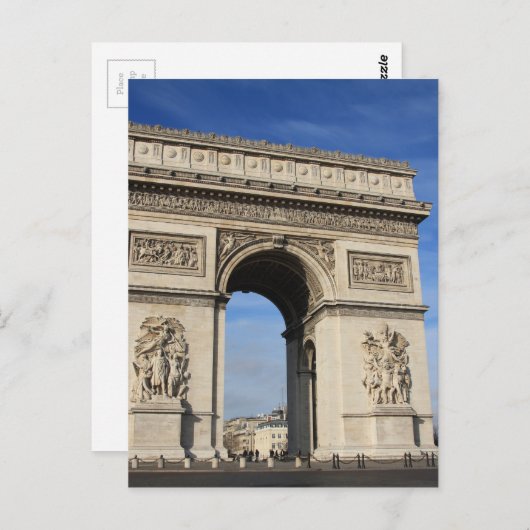 凱旋門 ポストカード (正面/裏面)