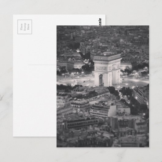 凱旋門 ポストカード (正面/裏面)