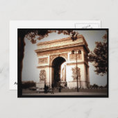 凱旋門 ポストカード (正面/裏面)