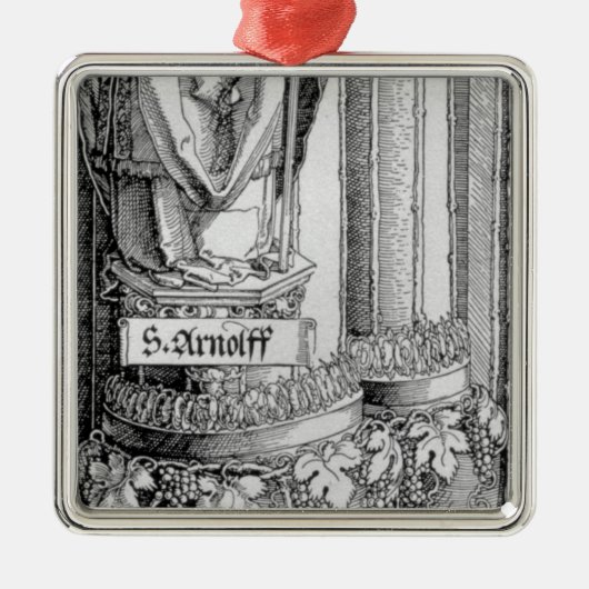 凱旋門 メタルオーナメント (正面)