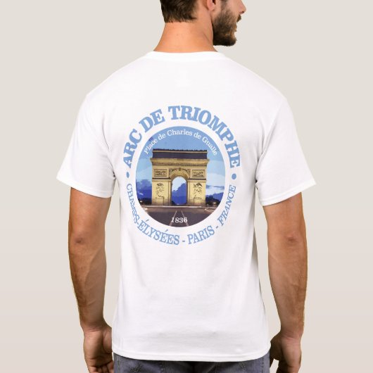 凱旋門(rd) tシャツ (裏面)