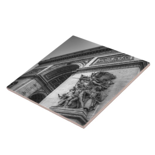 凱旋門b/w タイル (側面)