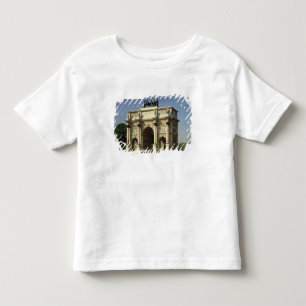 凱旋門du Carrouselの眺め トドラーTシャツ