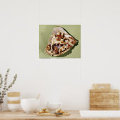 凱歌を奏す野蛮人を踏みつけた天皇 ポスター (キッチン)