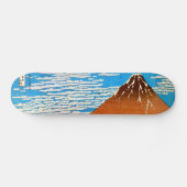 凱風快晴(赤富士)、北斎赤山富士、北斎、浮世絵 スケートボード (横)