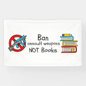 凶器を禁書にする 横断幕 (横)