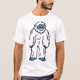 凶暴なイエティ - 北極の神話の獣 Tシャツ