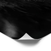 凶暴なクマ頭ポートレート ポスター (コーナー)