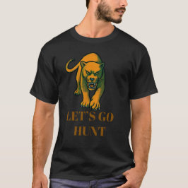 凶暴なゴールデンパンサー Tシャツ