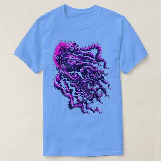 凶暴なタコ Tシャツ (デザイン正面)