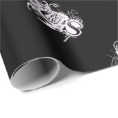 凶暴なタトゥースタイルフォント ラッピングペーパー (ロールコーナー)