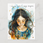 凶暴な娘 ポストカード (正面)