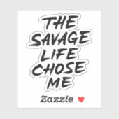 凶暴な生活に私が選ばれた シール (シート)