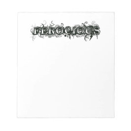 凶暴な ノートパッド