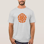 凸五角形と台形の5回回転対称テセレーション Tシャツ<br><div class="desc">ペンローズタイリングを基にしたテセレーションです.</div>