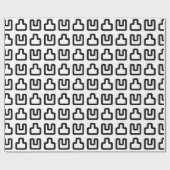 凸凹デコボコでこぼこ ラッピングペーパー (フラット)