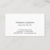 凸版スタイルサン 名刺 (裏面)