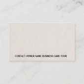 凸版印刷のモダンな専門の名刺 名刺 (裏面)