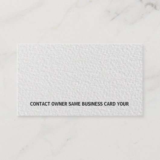 凸版印刷のモダンな専門の白 名刺 (裏面)