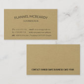 凸版印刷のモダンな専門の金ゴールドの名刺 名刺 (正面/裏面)