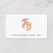 凸版印刷の種族のスタイルのドラゴン 名刺 (正面)