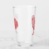 凸版印刷スタイル赤鶏 タンブラーグラス (左)