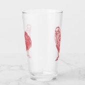 凸版印刷スタイル赤鶏 タンブラーグラス (右)