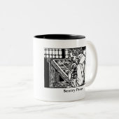 凸版印刷機付きマグ-個人用に設定！ ツートーンマグカップ (正面右)