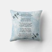 凹まされたハローの詩の枕 クッション (裏面)